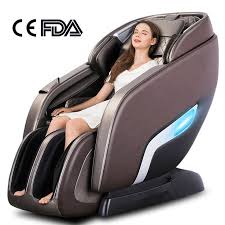 8 Motor Massage Recliner With Heat And Ottoman Relaxzen In 2020 Massage Chair Black Ottoman Massage