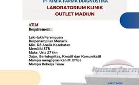 Saat ini pt kimia farma diagnostika kembali membuka rekrutmen lowongan kerja terbaru pada bulan maret 2021. Lowongan Kerja Klinik Kimia Farma Lowongan Kerja Bumn Cpns Terbaru Bulan September 2020 Cute766