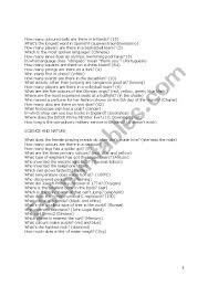 Here are 7 history trivia questions for adults: Trivia Questions Esl Worksheet By Wibs01
