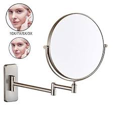 See more ideas about bathroom vanity storage this item is unavailable. Hulyzlb 6in Wall Mounted Makeup Vanity Mirror 7x Magnifying Bathroom Ninthavenue Europe