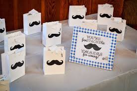 Little Man Mustache Baby Shower Baby Shower Party Ideas Photo 7 Of 9 Baby Shower Party Favors Boy Men Baby Shower Games Baby Shower Party Favors