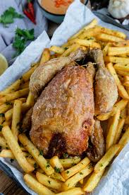 500°f rapid cyclonic air circulates around food for surround searing. Mediterranes Ganzes Hahnchen Mit Pommes Spezial Aus Dem Airfryer Xxl