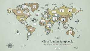 Illustration with different association terms. Globalization A Z By Sanid Singhal