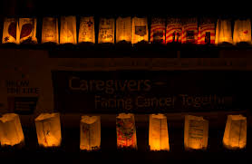 We made luminaries for sisters, mom's and friends. Music Money Miles Empower The Fight Against Cancer