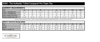 Atc Size Chart Kode Garment