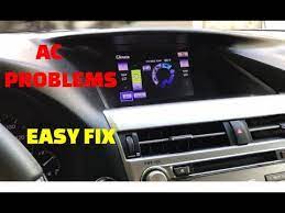 Air conditioning problem 2002 lexus rx 300 6 cyl front wheel drive automatic when i first start up car there is a noise coming from the ac compressor or altenator or power steering pump it sounds like crickets but stops after engine has been running for about 20 minutes and will stop if rpms are above 2200. 2010 2015 Lexus Rx Ac Problem Blowing Warm Air Toyota Ac Air Conditioning Problems Youtube