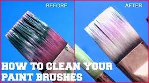 Otherwise, the water will affect the instrument negatively. How To Clean Your Dried Acrylic Paint Brushes 2017 Youtube