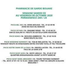 Les pharmacies de garde sont à votre service pour répondre à tout besoin urgent de médicaments. Pharmacie De Garde De La Semaine Alliance Fm Bouake Facebook