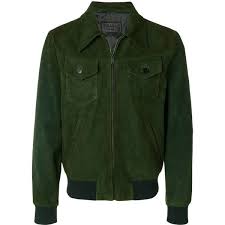 Prada Leather Bomber Jacket 3 495 Liked On Polyvore Featuring Men S Fashion Men S Clothing Mens Leather Bomber Jacket Leather Jacket Suede Bomber Jacket