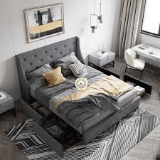 Mexican Bed With Side Drawer Indian Nest