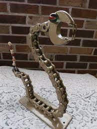Welded Chain Metal Snake Sculpture Metal Art Projects Scrap Metal Art Metal Art