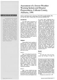 The violent twister killed at least 1 and violent and dangerous tornado blasts fultondale, alabama, leaving at least 1 dead. Pdf Assessment Of A Severe Weather Warning System And Disaster Preparedness Calhoun County Alabama 1994