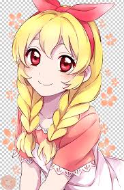 Ichigo has long blonde hair that reaches down to her waist. Aikatsu Ichigo Hoshimiya Ichigo Kurosaki Aoi Kiriya Bentham Ichigo Anime Aikatsu Cg Artwork Manga Chibi Png Klipartz