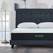 10 Inch King Size Mattress Julyfox Cooling Gel Memory Foam Mattress Medium Plush Feel 3 Layer In 2020 Twin Mattress Size Memory Foam Mattress Gel Memory Foam Mattress
