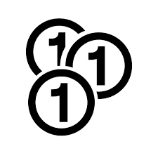 Coins Money Variant With Number 1 Free Vector Icons Designed By Freepik Icon Vector Icon Design Free Icons