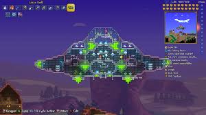 A UFO I made. Hope you like it! : rTerraria