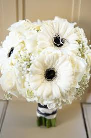 Check spelling or type a new query. Black And White Gerbera Daisy Bouquet By Flowers Make Scents Midlothian Va Gerbera Daisy Bouquet White Wedding Bouquets Daisy Bouquet Wedding