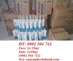 CẦN TÌM ĐẠI LÝ PHÂN PHỐI KEO APOLLO A300, A500, A600 TRONG, TRẮNG SỮA, XÁM,  ĐEN