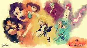 Anime, anime girls, anime boys, seven deadly sins, nanatsu no taizai. Wallpaper Nanatsu No Taizai By Surumkata On Deviantart