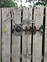 First Welding Project Of The Season Metal Yard Art Metal Projects Welding Projects