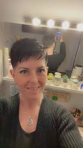 What do you think of my new short hair with red color?