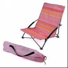 Kingcamp low sling beach chair for camping concert lawn, low and high mesh back two versions. Low Folding Beach Chair Sadgururocks Decoratorist 218083