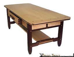 If your looking for a coffee table…» Hand Crafted Greene And Greene Coffee Table Birdseye Maple And Walnut By Brian Brace Fine Furniture Custommade Com