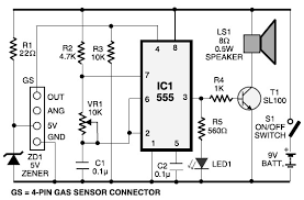 An interesting future study might involve testing the lpg gases at. Lpg Gas Leakage Sensor Tags Circuit Schematic Diagram