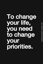 Change Ur Priorities Positive Quotes Words Quotes Motivational Quotes