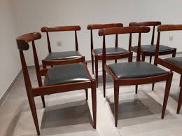 Get the best deals on metal dining chairs. 500 Orangewood Dining Chairs By Alfred Hendrickx For Belform 1961 Set Of 6 For Sale At Pamono