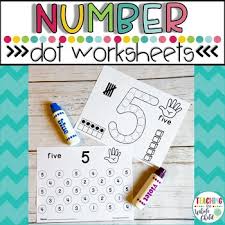 Maybe you would like to learn more about one of these? Number Dot Marker Worksheets Teaching Resources Tpt