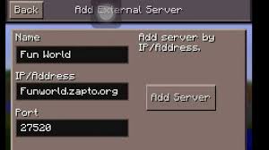 A public ip address is a public ip address is provided by a user's internet service provider and connects the us. How To Get The Funworld Server Minecraft Pocket Edition 0 11 1 By Inital Storm