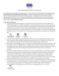 10 outstanding relay for life activity ideas to ensure that you will likely not will have to search any further. 100th Birthday Ideas For Relay For Life Events