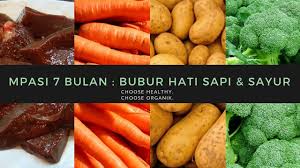 Jika anda masih ingin memberikan jus buah segar sebagai makanan untuk bayi, ada baiknya untuk konsultasi terlebih dahulu ke dokter ya. Mpasi Bayi 7 Bulan Bubur Hati Sapi Dan Sayur Youtube