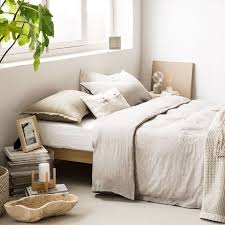 Roupa De Cama Linho Risca Bicolor Roupa De Cama Cama Zara Home Portugal Mobelideer Sang Ideer For Heminredning