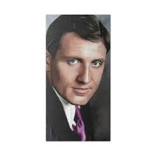 Spencer Tracy Illustration Beach Towel by Retro Movie Posters