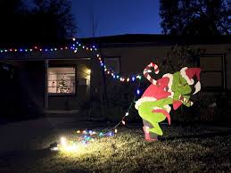 Dave and i prefer simple but we also appreciate the elaborate lights and decorations in our town. Outdoor Christmas Lights Decoration Ideas Home To Z Grinch Christmas Decorations Grinch Christmas Decorations Outdoor Grinch Christmas Lights