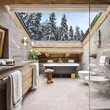 Interior Design Decor Auf Instagram Amazing Bathroom In Verbier Schweiz Luxus Badezimmer Amazing Bellissimi Bagni Camera Da Letto Lusso Moderno