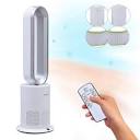 5 in 1 Electric Bladeless Heater/Fan with Remote Control, Air ...