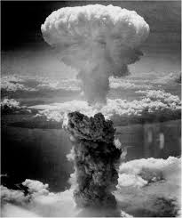 Black And White Mushroom Cloud Smoke Mushrooms Thousands Of Feet Into The Air Above Nagasaki August 9 1945 After U S Dropped Its Second Atomic Bomb On Japan A With Images World War History Nagasaki