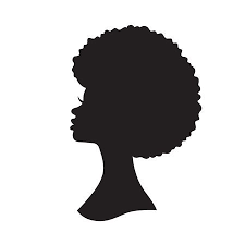123rf Millions Of Creative Stock Photos Vectors Videos And Music Files For Your Inspirat Afro Hair Silhouette Afro Hair Illustration Black Woman Silhouette