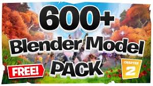 These are all the fortnite 3d models we have at renderhub. Free Fortnite Chapter 2 Season 7 Blender Model Pack 600 Models Youtube