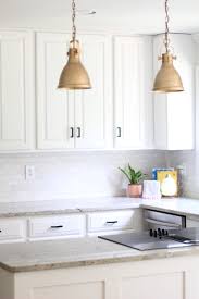Lighting And Hardware From Amazon Arinsolangeathome In 2020 White Kitchen Cabinets Kitchen Cabinets Painting Kitchen Cabinets White
