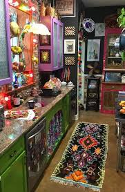 Die Atemberaubende Boho Chic Kuche Ist Auf Dem Ersten Bild Zu Sehen Vorstellung Der Vereinheitlichung Verschieden Boho Kitchen Bohemian Kitchen Hippie Kitchen