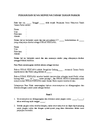 Agar tidak menyebabkan perselisihan di kemudian hari, penting juga untuk membuat surat perjanjian bersama yang ditanda tangani diatas materai. Format Surat Perjanjian Sewa Lahan Guru Paud