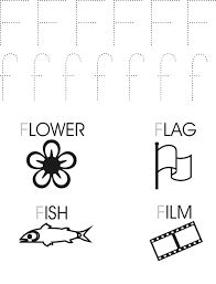 letter f worksheets printable kids worksheets