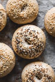 Combine all of the dry ingredients in your mixing bowl, mix well. Vegan Gluten Free Bagels Delight Fuel