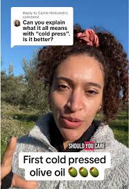 Replying to @Carrie Holcomb first cold pressed is extra virgin olive oil.  And all extra virgin olive oil is first cold pressed #fyp #foryou  #extravirginoliveoil #evoo #oliveoil #foodtok