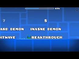 geometry dash demon difficulty chart