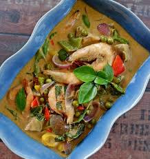 Kwetiau goreng isi daging ayam atau makanan laut dengan bumbu nam bahan resep masakan dari thailand por pia tord: Resipi Udang Masak Kari Hijau Thai Dapur Tanpa Sempadan